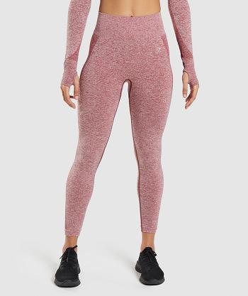 Leggins Gymshark Flex High Waisted Mujer Burdeos | CO 2919VRW